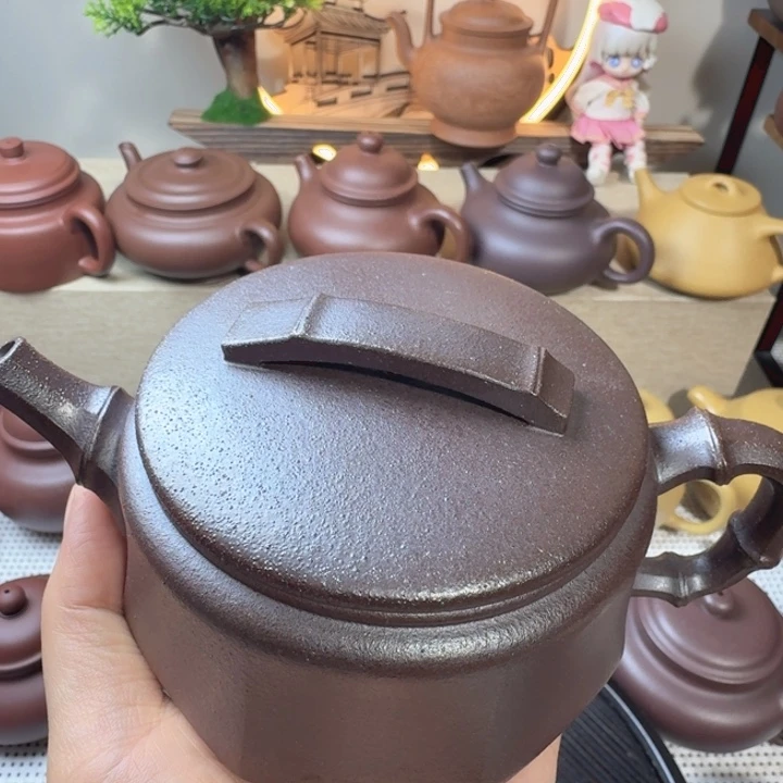 汉瓦原矿紫泥柴烧300cc