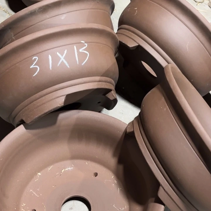 紫砂花盆100-5。 31-13。