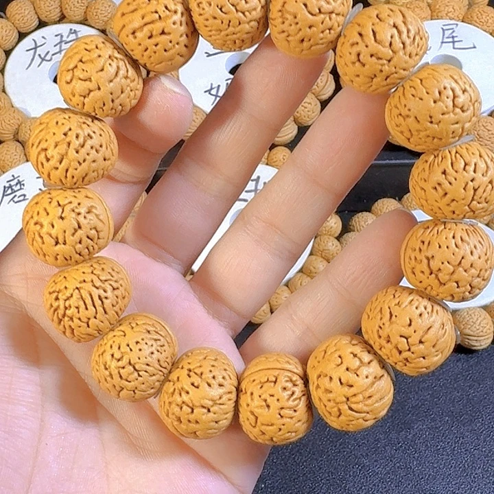 桃核吊坠20红皮苹果桃核