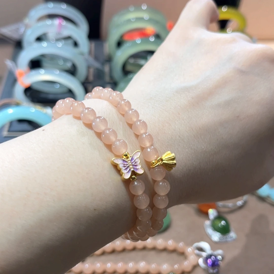 岫玉手镯未镶嵌手镯