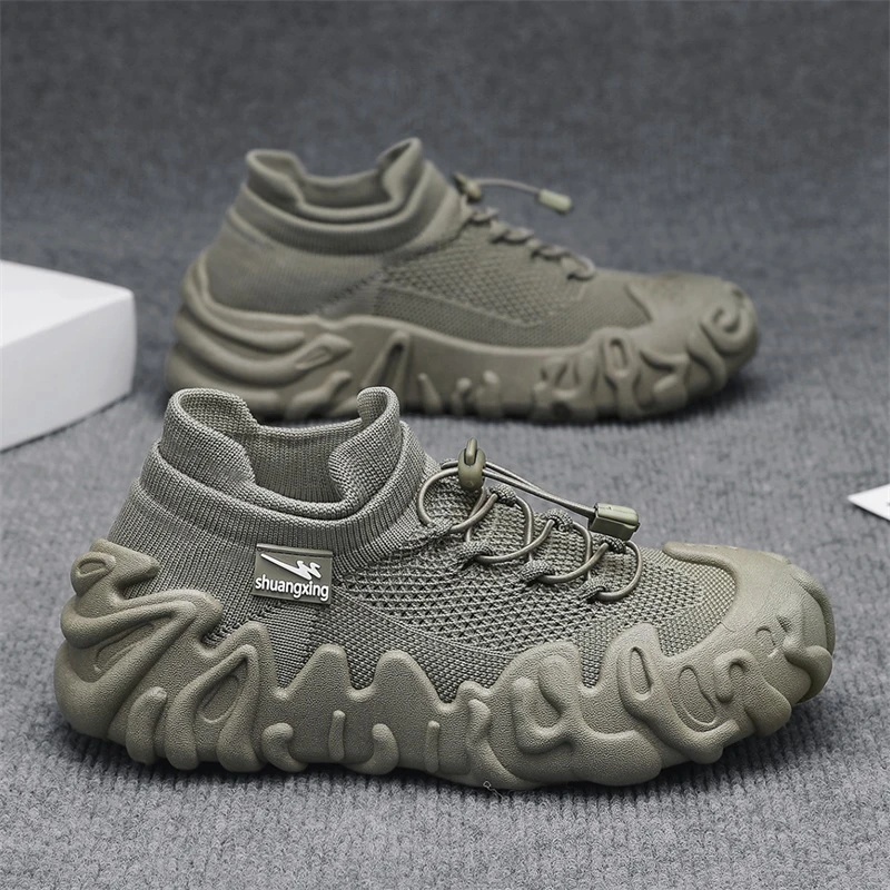 双星男鞋秋季新款软底网面休闲鞋旅游鞋百搭透气爆款运动鞋子男款