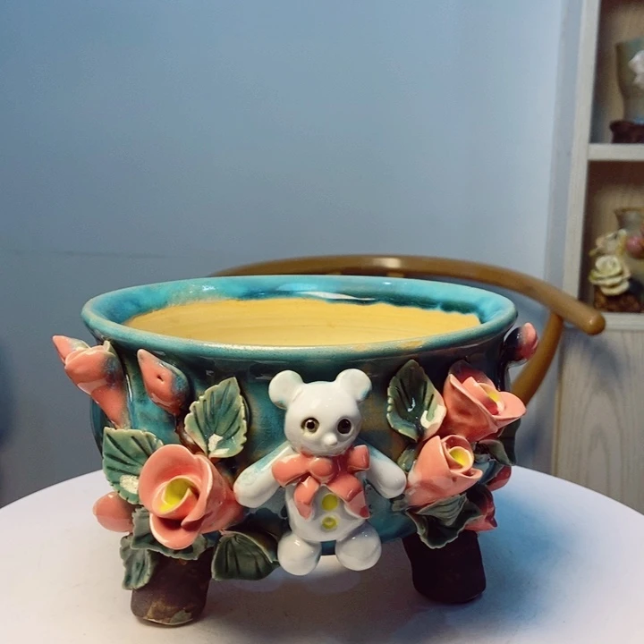 红陶微瑕多肉花盆8888888