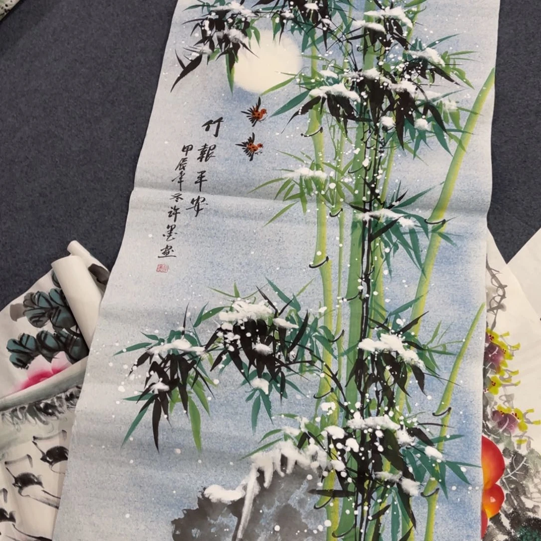 国画处理作品看好再拍哦