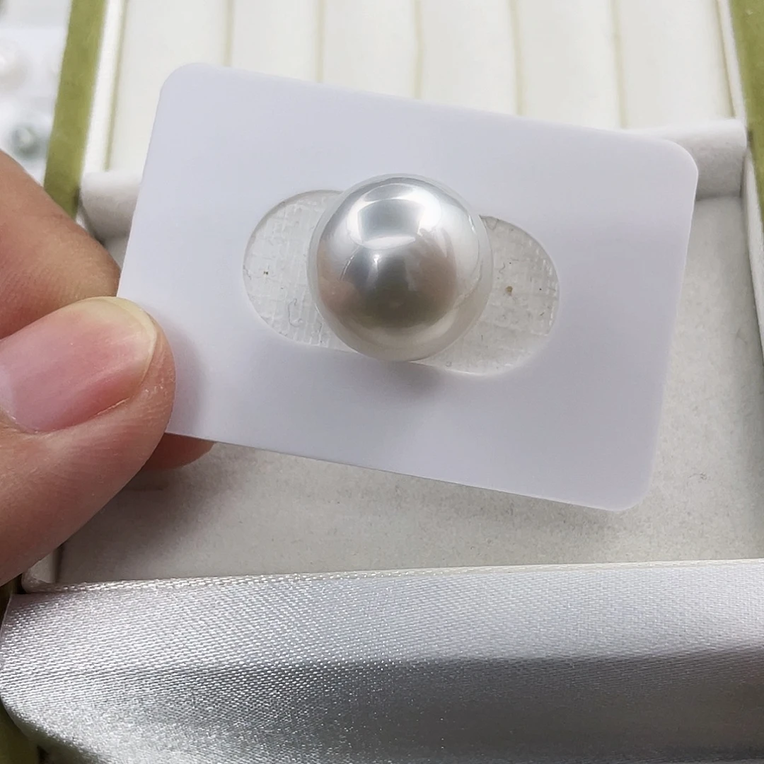 颈饰未镶嵌海水珍珠冷光澳白大龙珠15.6mm