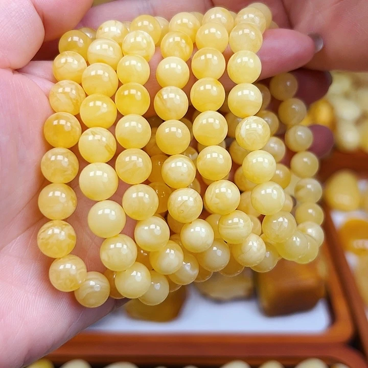 裸石琥珀未镶嵌蜜蜡单圈10mm多样化发其中之一