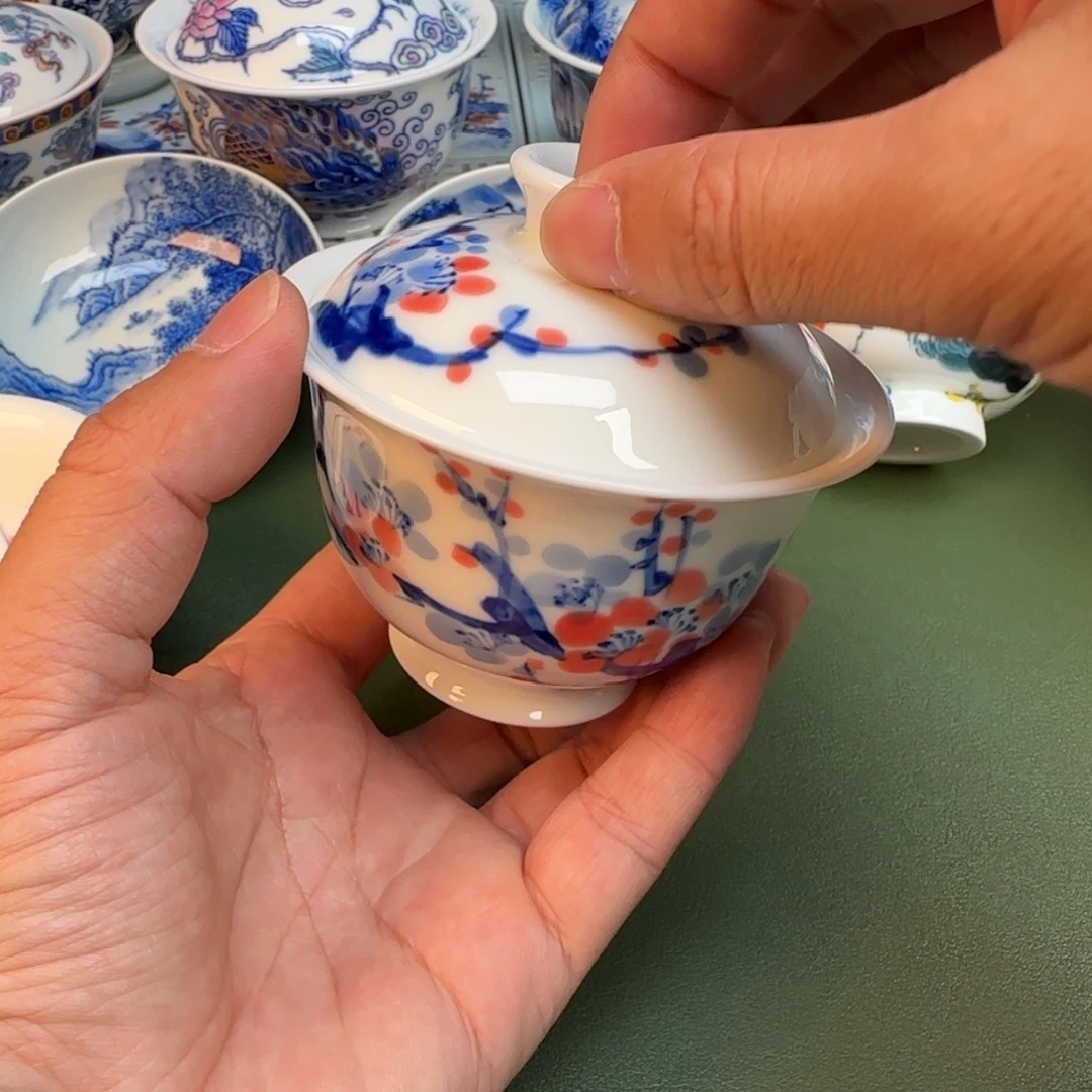 陶纯手工纯手绘茶具213