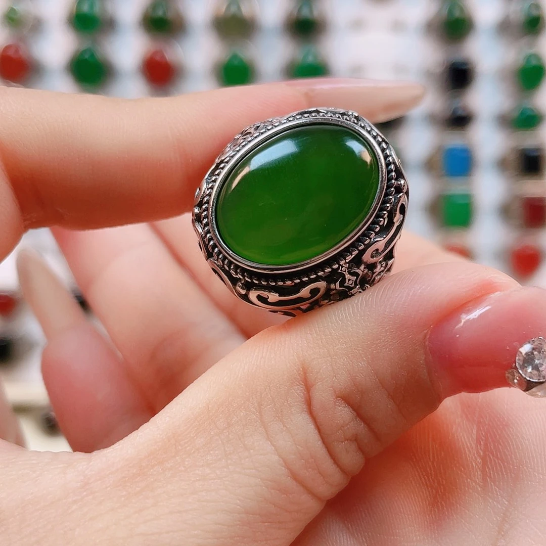 未镶嵌戒指和田玉不*候