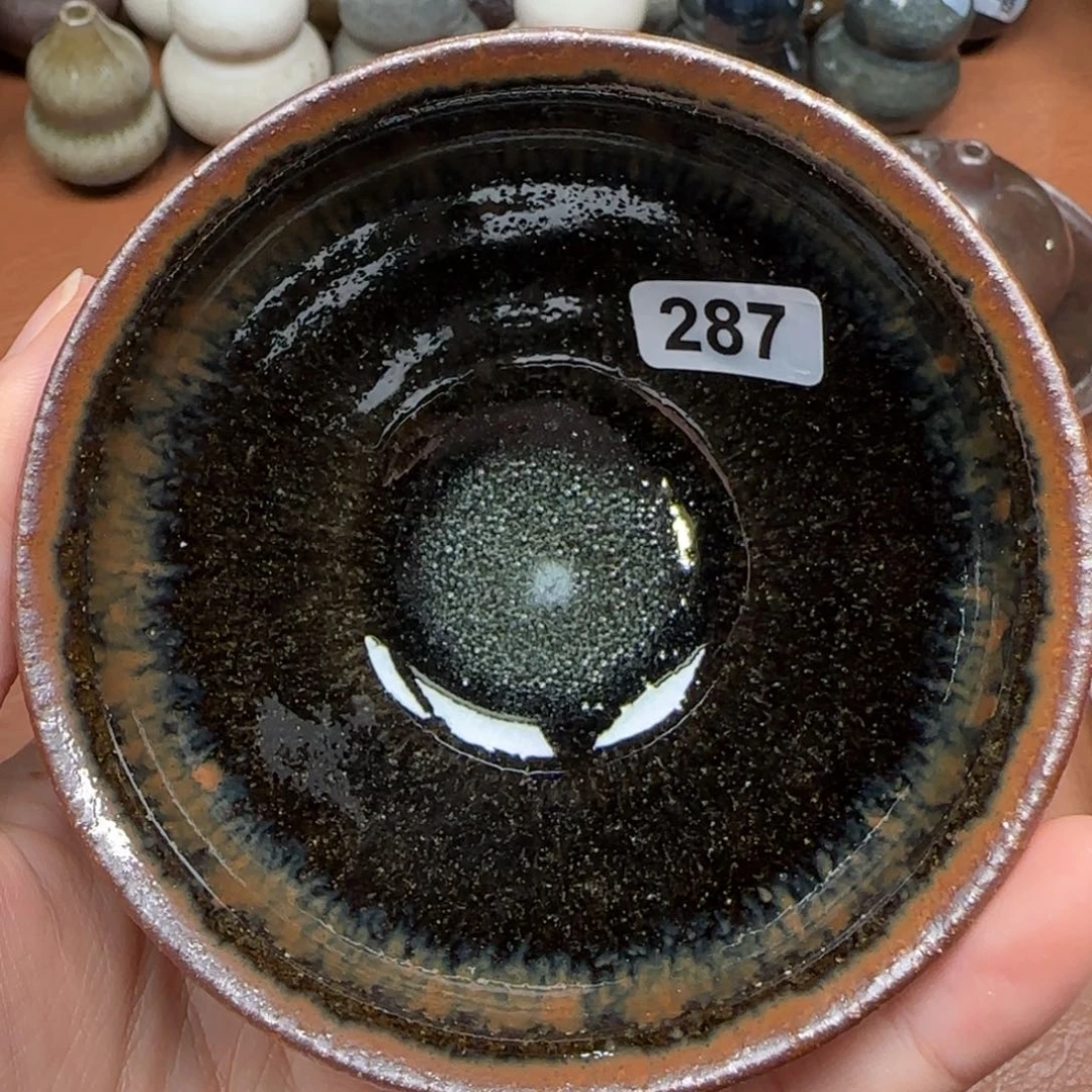 茶盏龙窑柴烧原矿原釉（微瑕）287