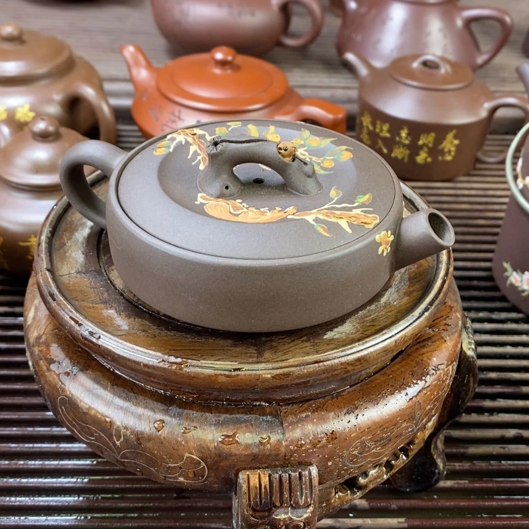 紫砂茶壶原矿手工117