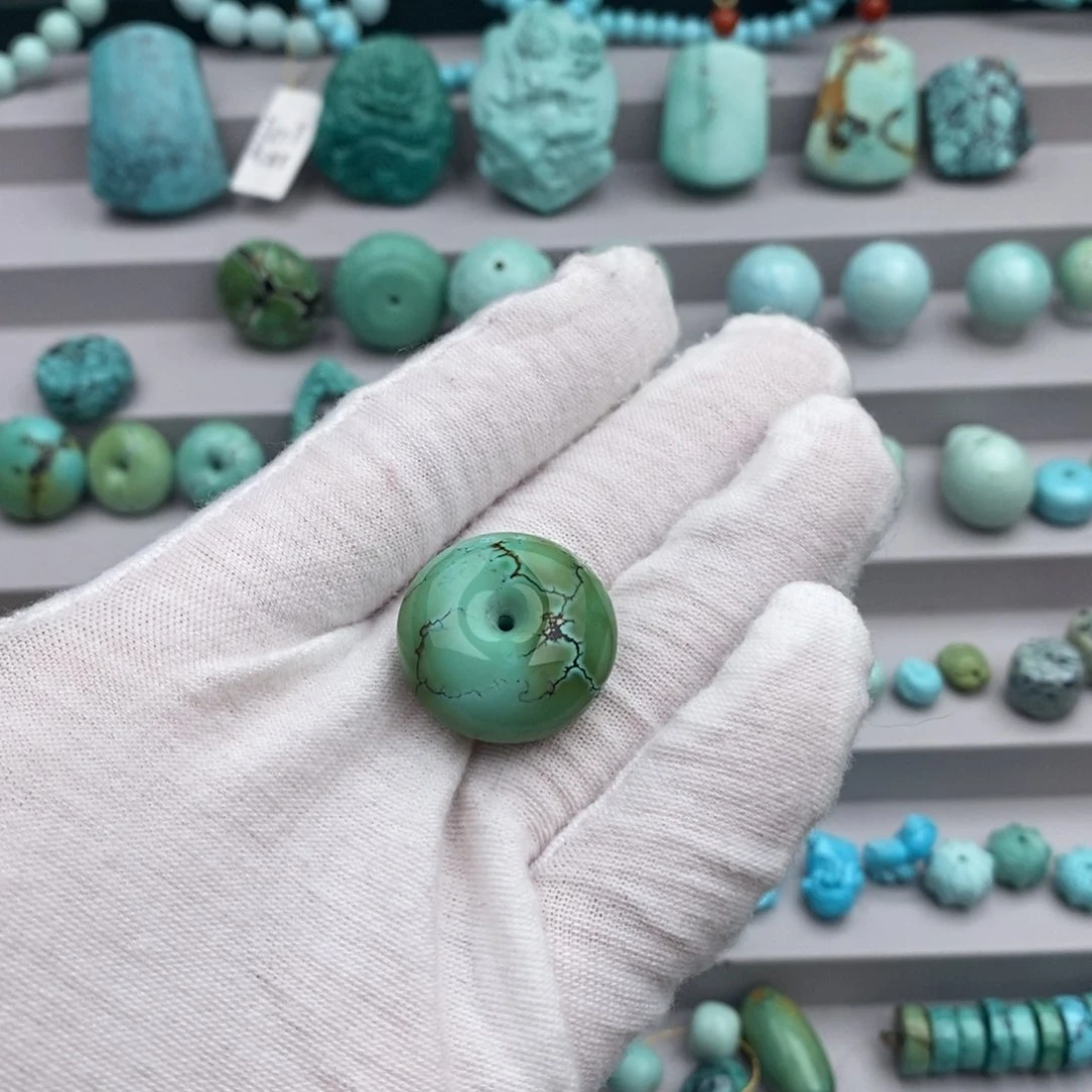 未镶嵌绿松石卡21扣子