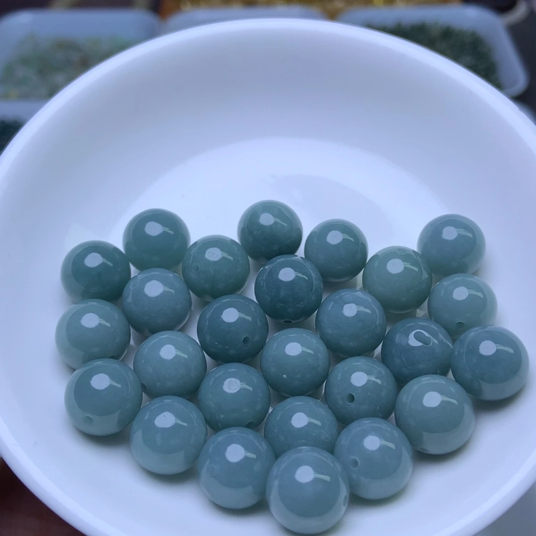 散珠翡翠卡12冰蓝水10个