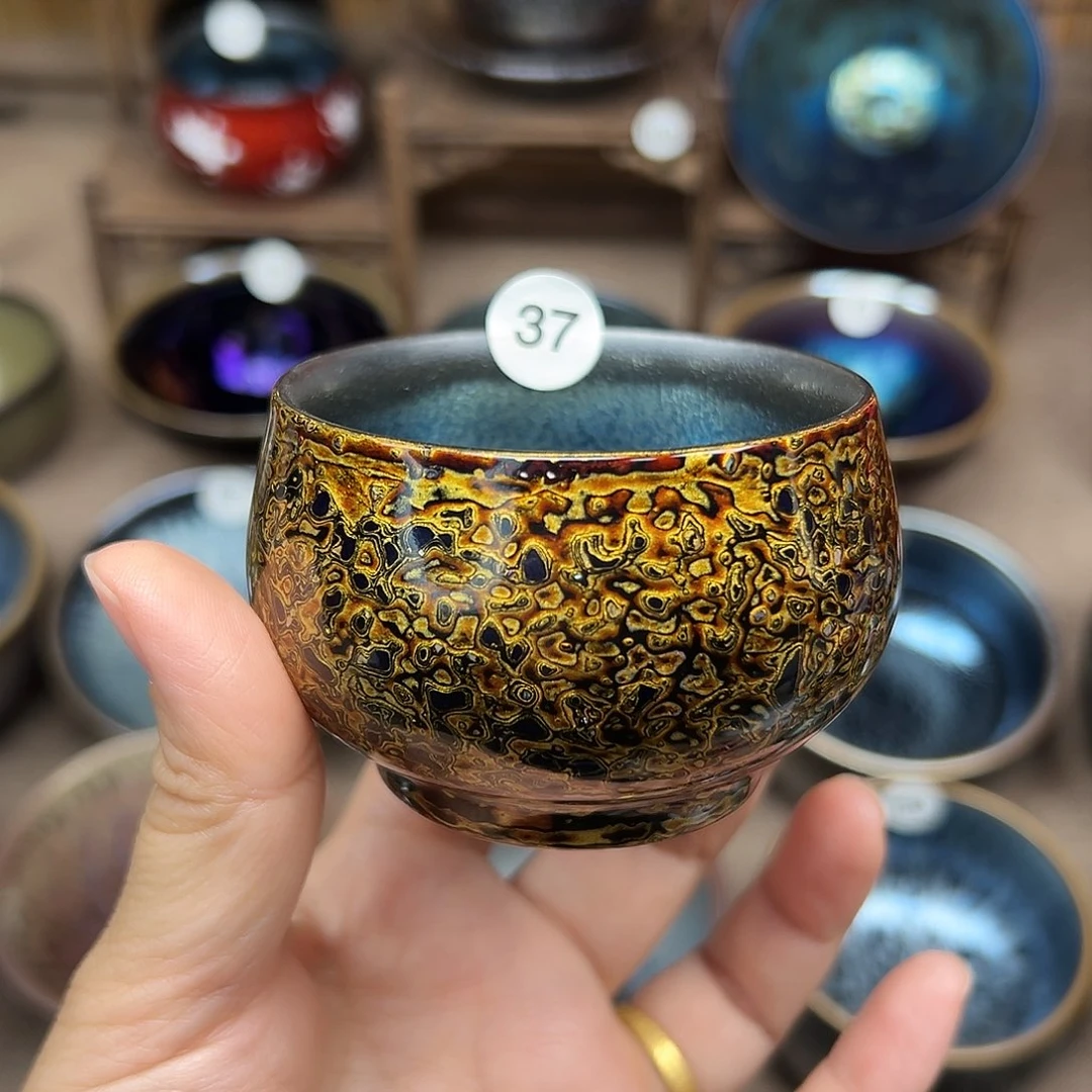 茶盏建盏主人杯大漆