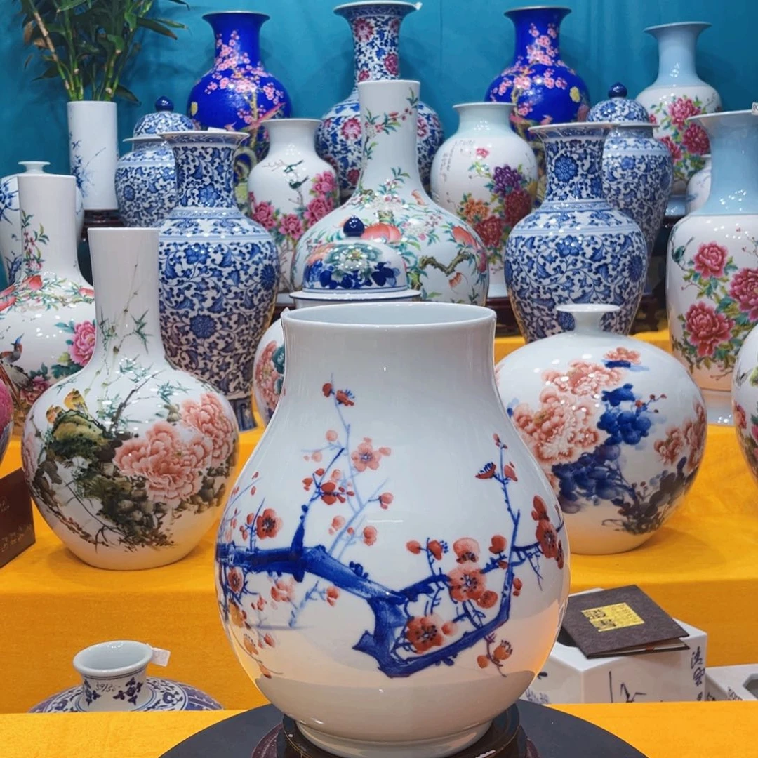 摆件景德镇陶瓷花瓶5