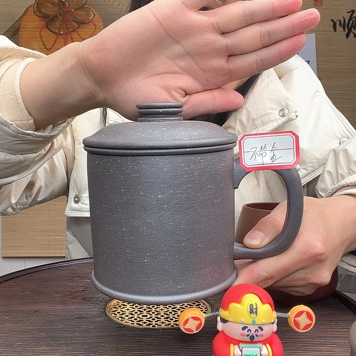 紫砂茶杯原矿紫砂杯