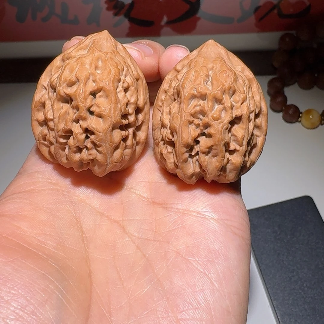 文玩核桃吊坠42全品一代平谷火苗