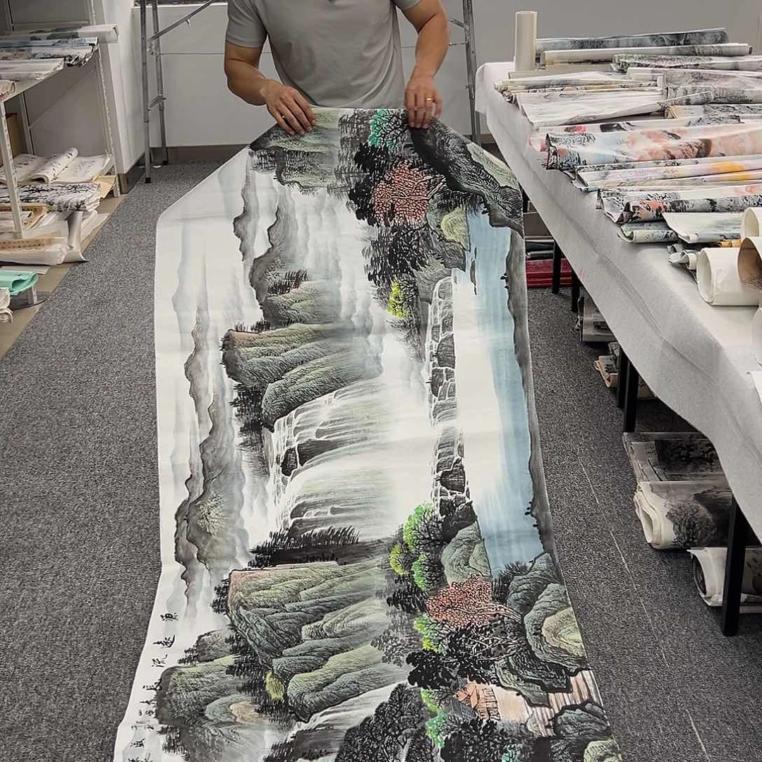 国画纯手绘宣纸字画