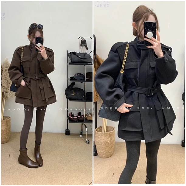 【 权利女主】 气质感夹棉冬款外套