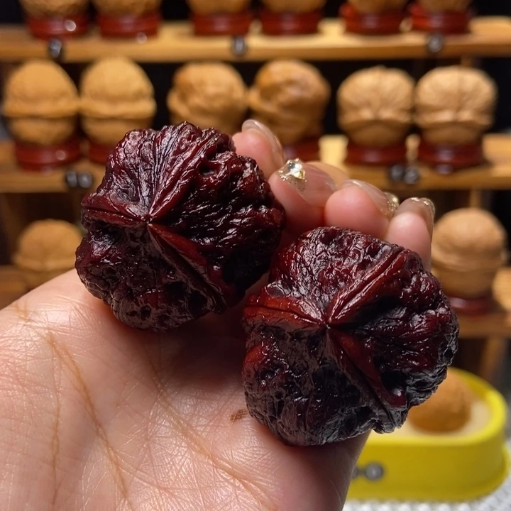 吊坠文玩核桃金刚岩45