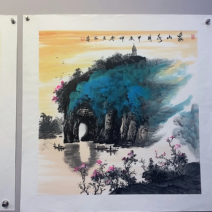 国画精品手绘作品