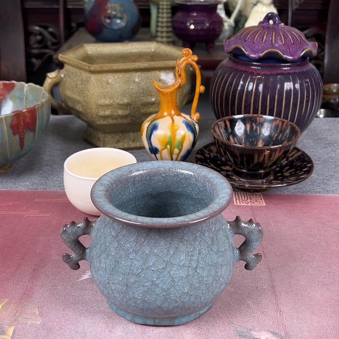 瓷片摆件摆天摆件摆件