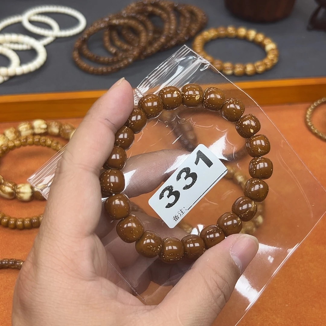 紫金鼠手串11实心紫金鼠