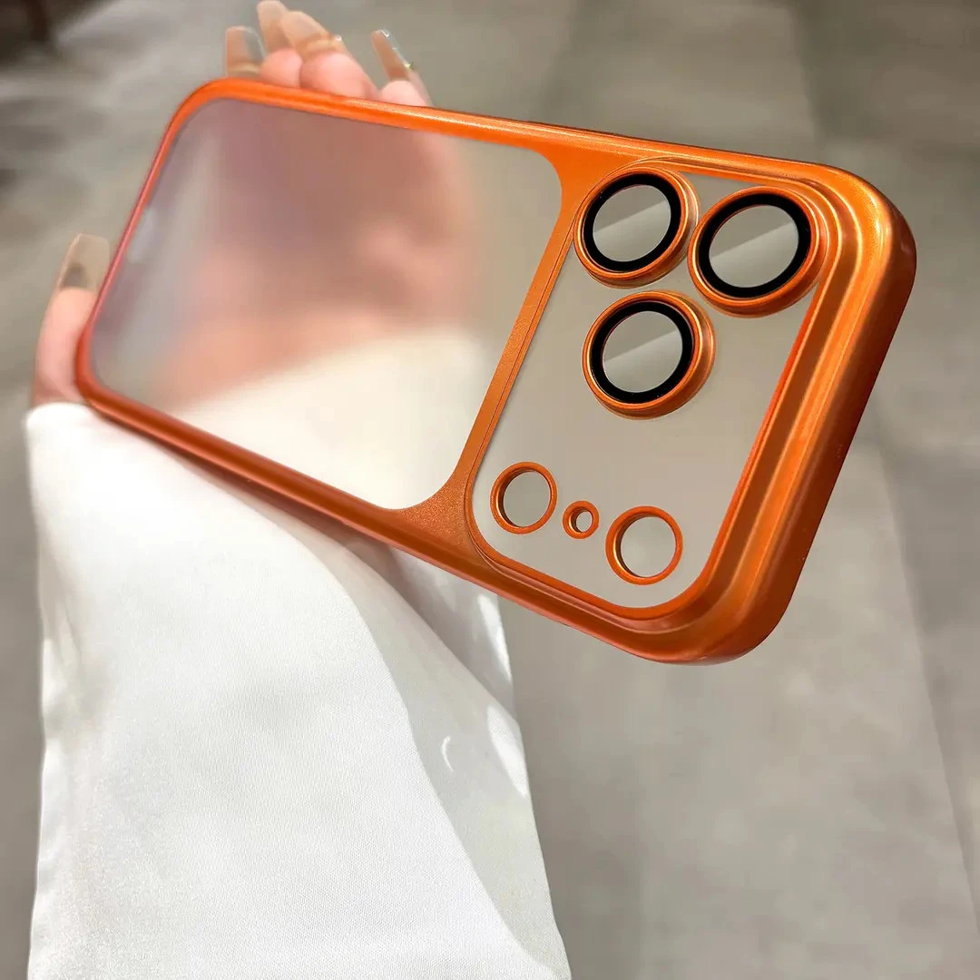 秒变17磨砂透明手机壳适用苹果17promax硬壳16/15/14pro防摔12/13