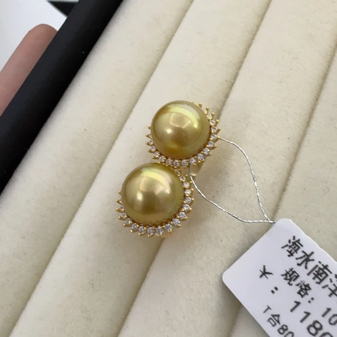 耳饰未镶嵌海水珍珠