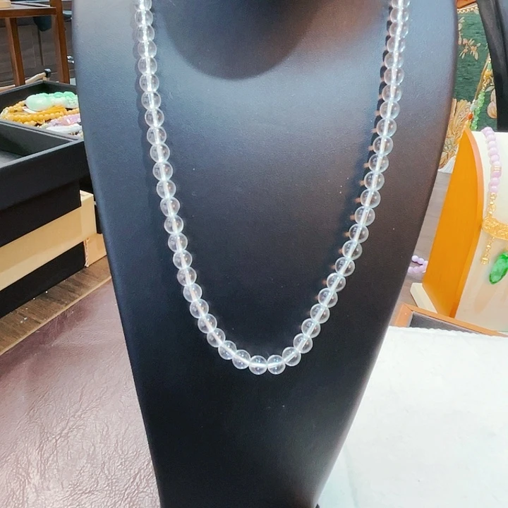 水晶颈饰未镶嵌T****z项链待编织