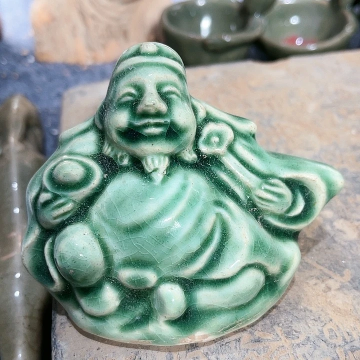 瓦当摆件摆件茶桌茶台陶瓷