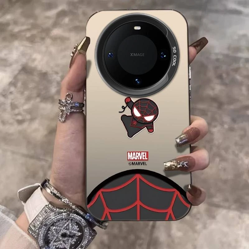 小蜘蛛侠适用华为mate60pro手机壳70高级感mate50/40小众全包防摔