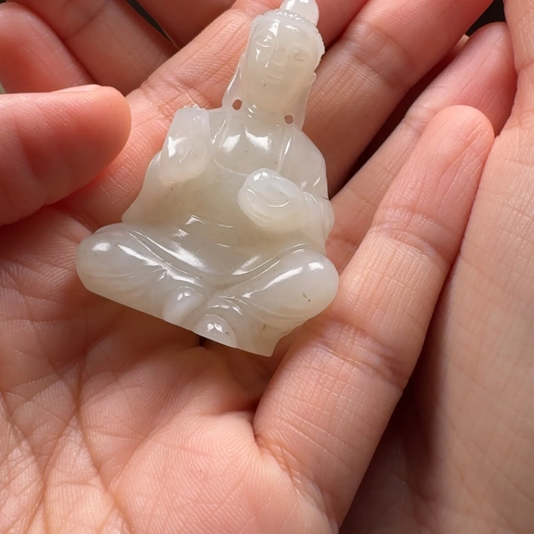 和田玉颈饰未镶嵌鑫*