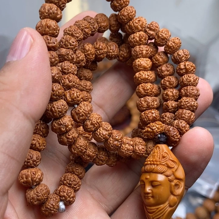 猴头核桃吊坠猴头蛇猴