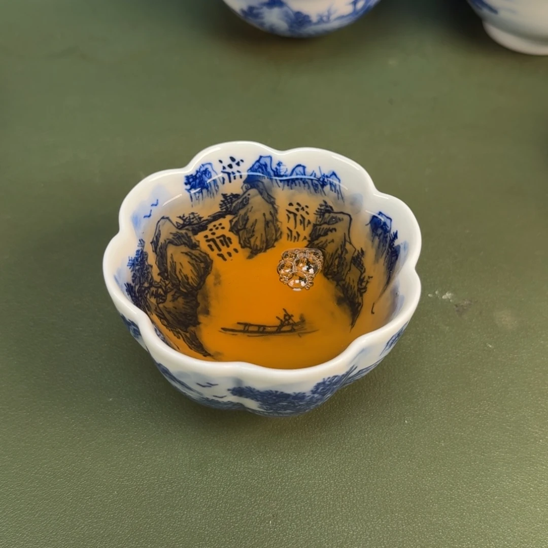 景德镇纯手绘茶具圆圆253