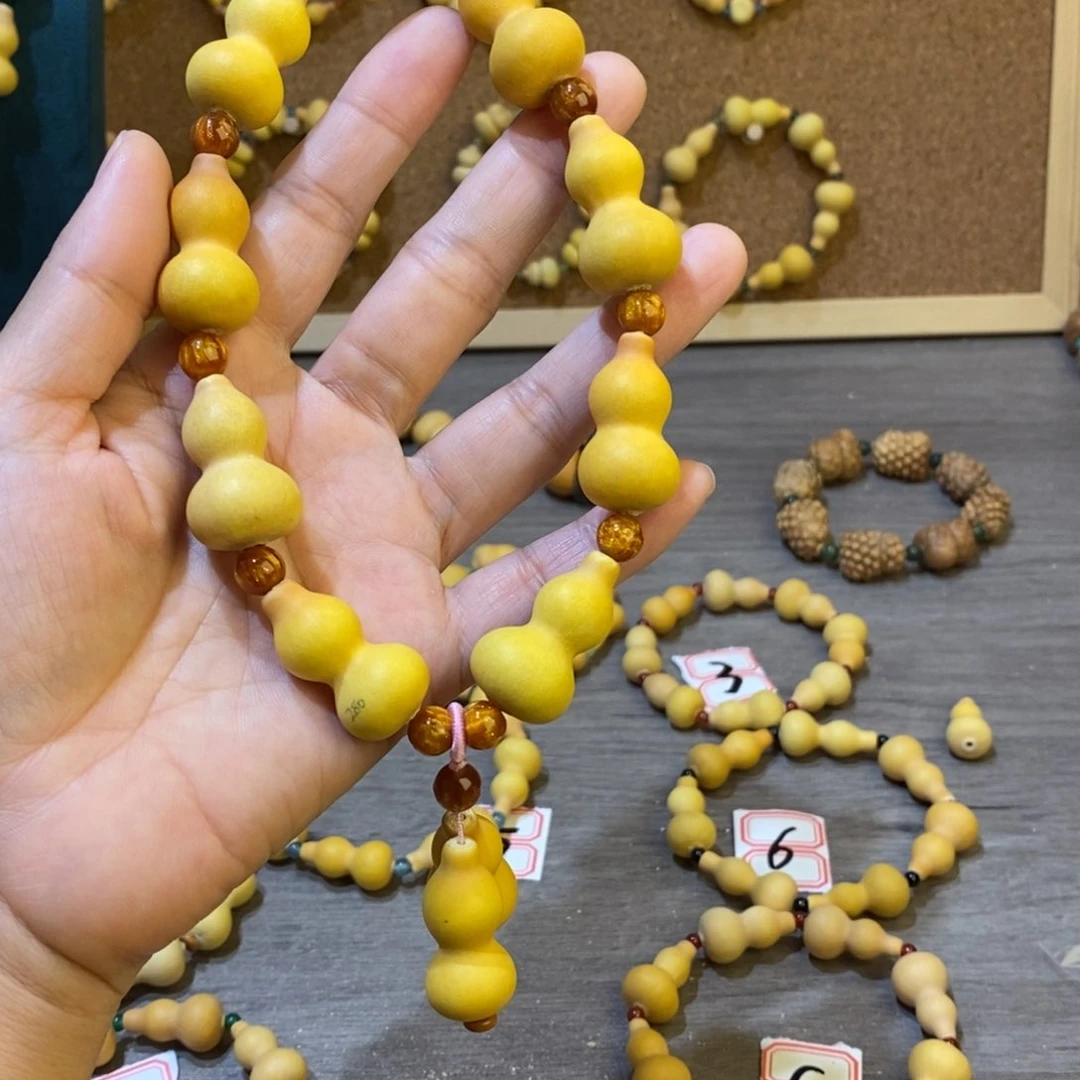 大***院纯天然小葫芦手串