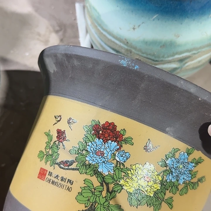 口径28高度20花开富贵特大号