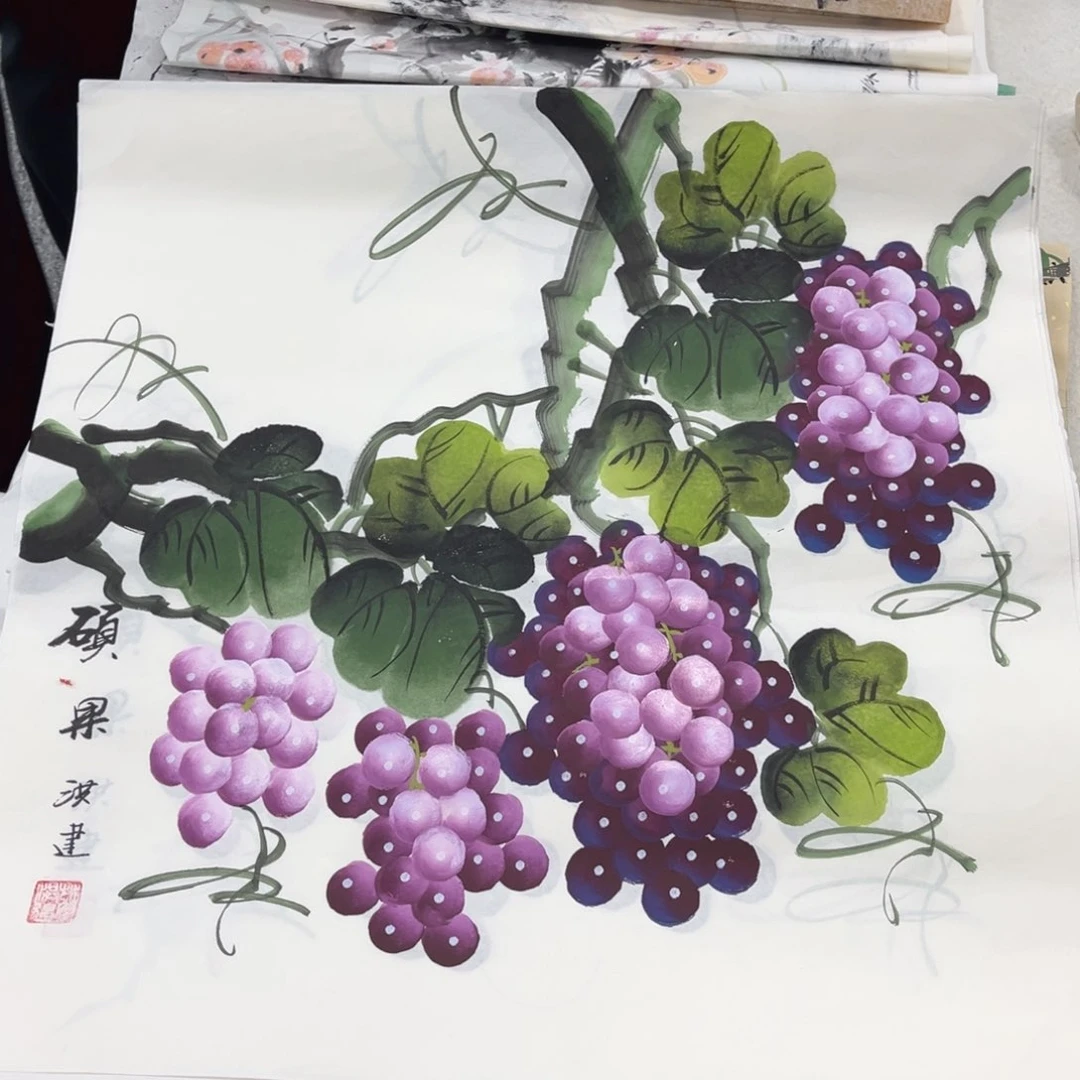 国画国画纯手绘作品