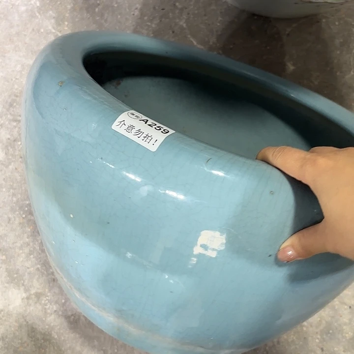 微瑕蓝冰裂口径40高度25
