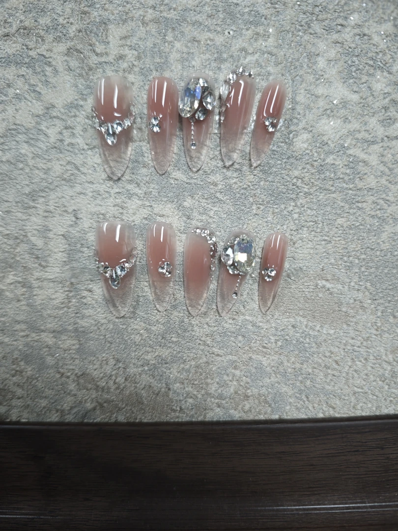 绮梦——全华子款秋冬显白手工美甲贴片高级感穿戴甲女神气质