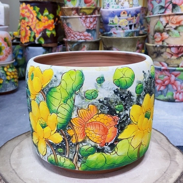 景德镇艺术手绘作品