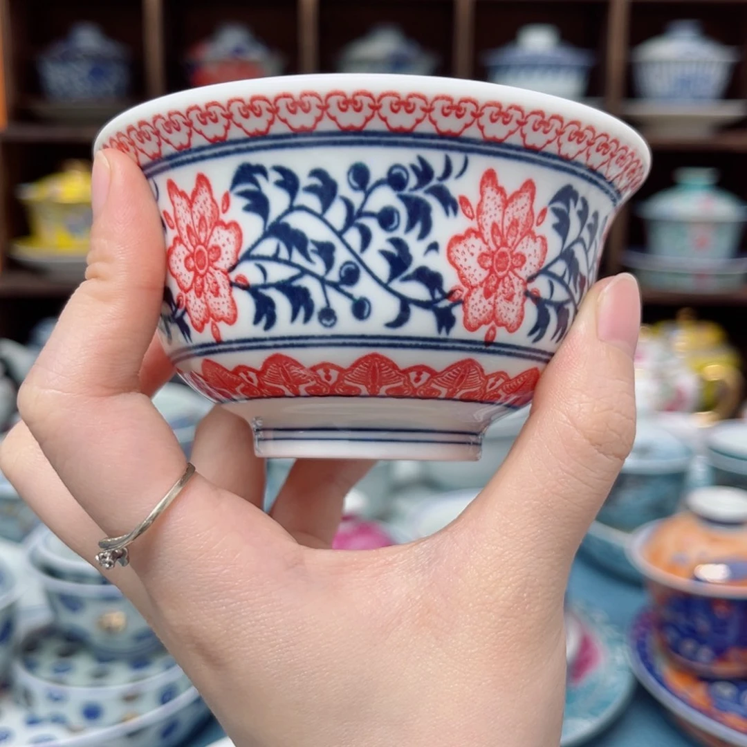 开播大压手浮力釉里红