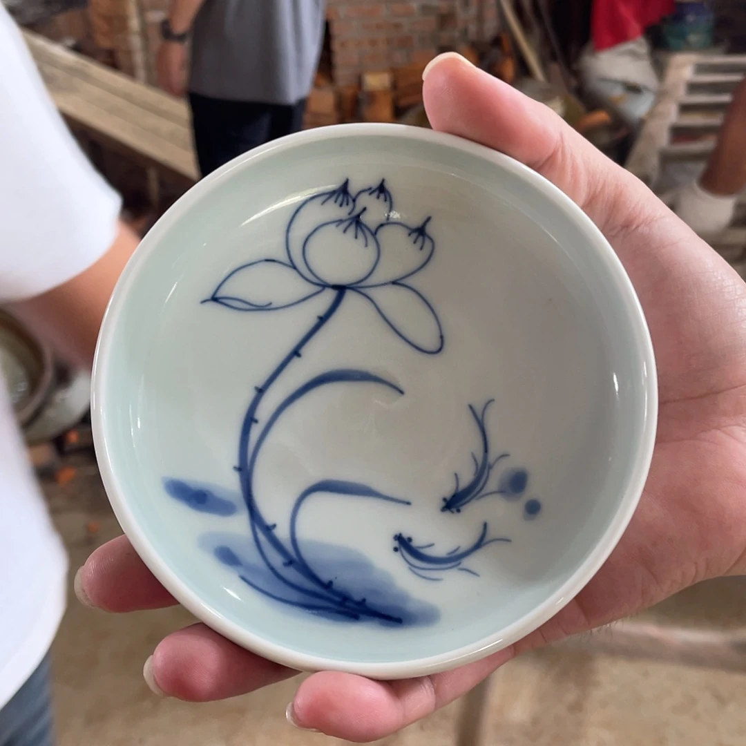 景德镇陶瓷手工手绘