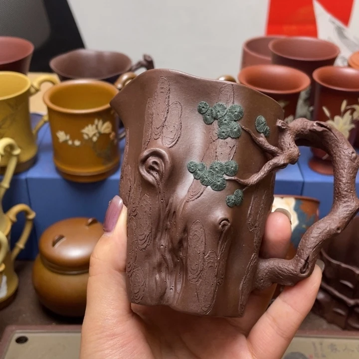 紫砂茶杯紫砂主人杯