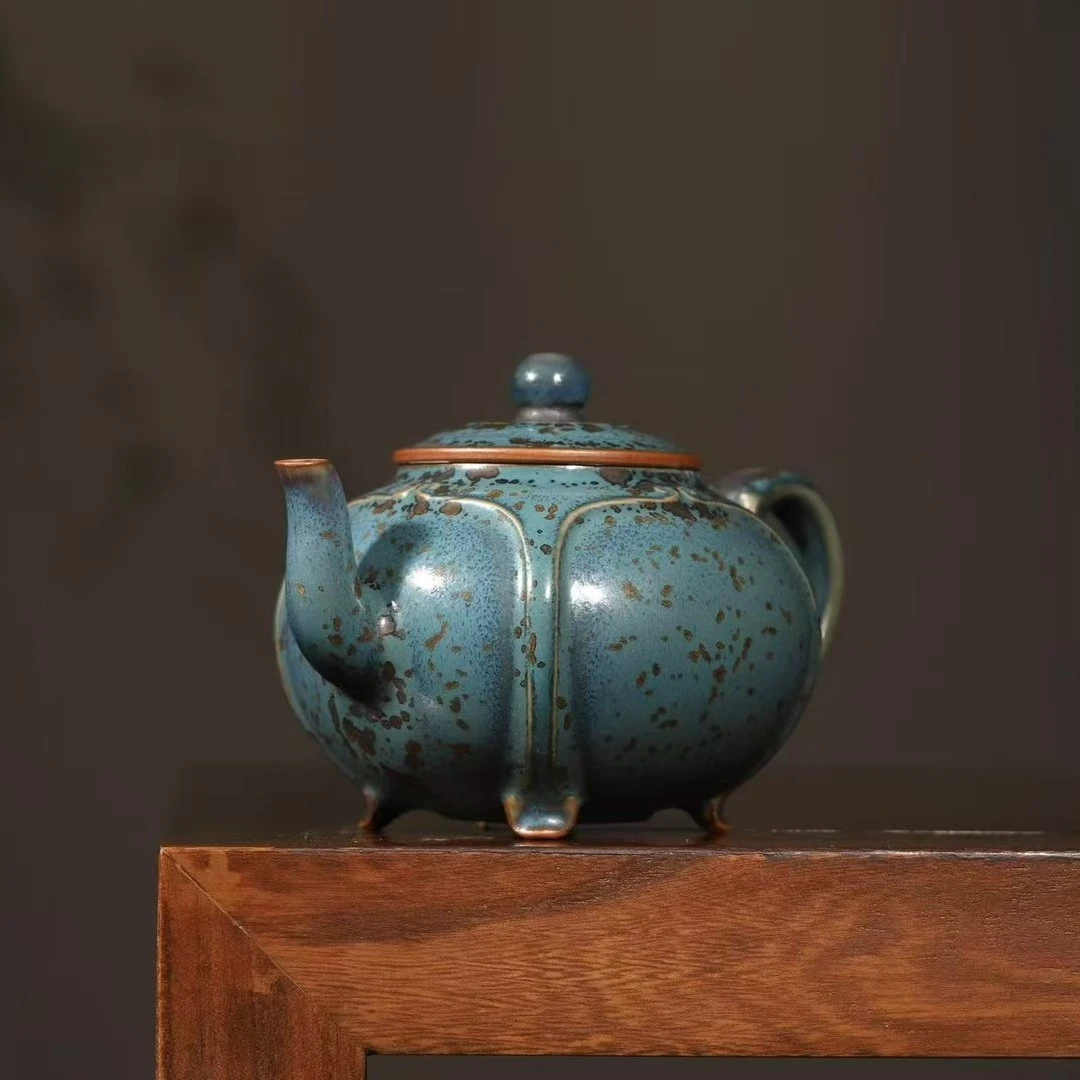 中国神垕钧瓷手工茶壶
