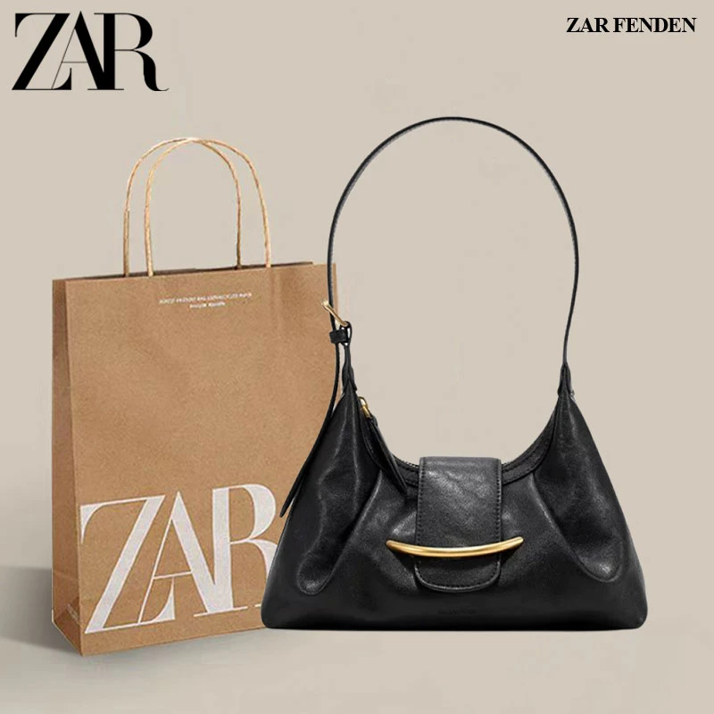 ZAR FENDEN寻觅 极简hobo包2025新款女士斜挎包百搭通勤小型包包