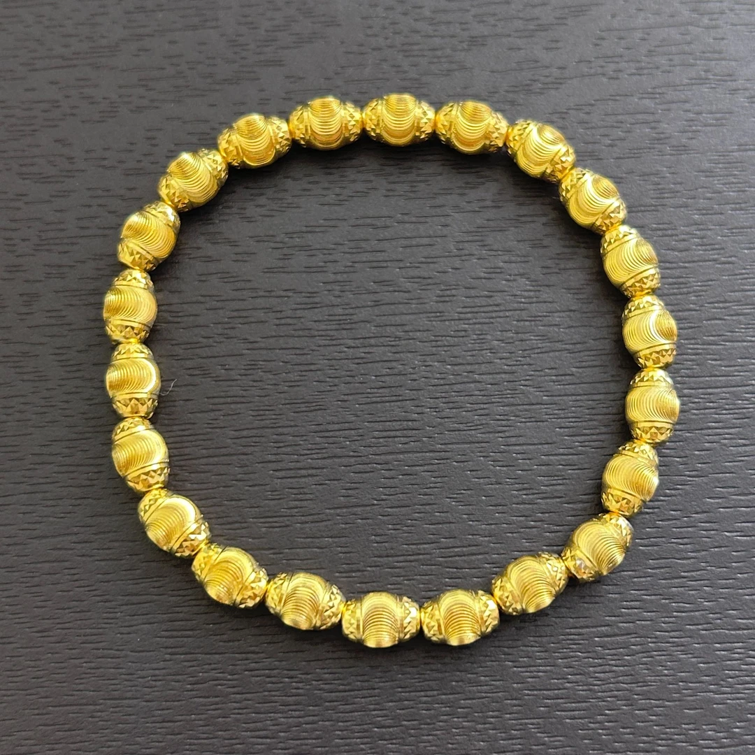 足银手链 【店长专享】足银橄榄珠猫眼手串YS500