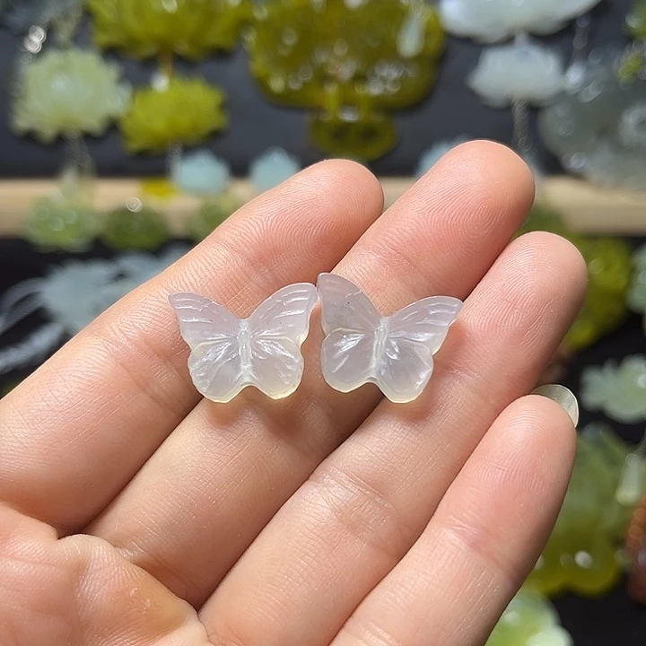 未镶嵌蛇纹石玉发饰