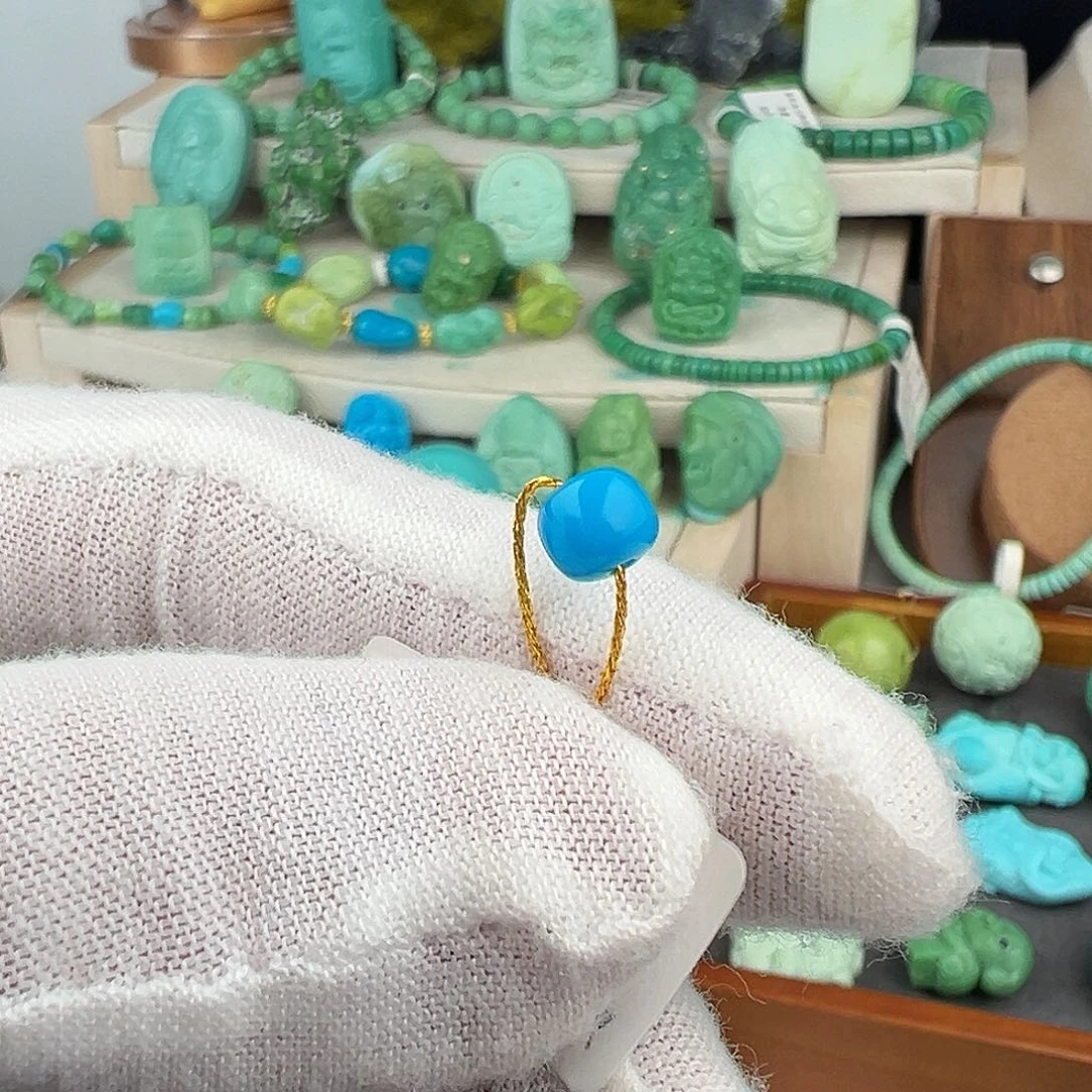 绿松石未镶嵌主播夏