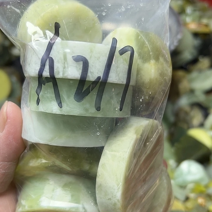 用***8蛇纹石玉未镶嵌鱼缸石，盆景石