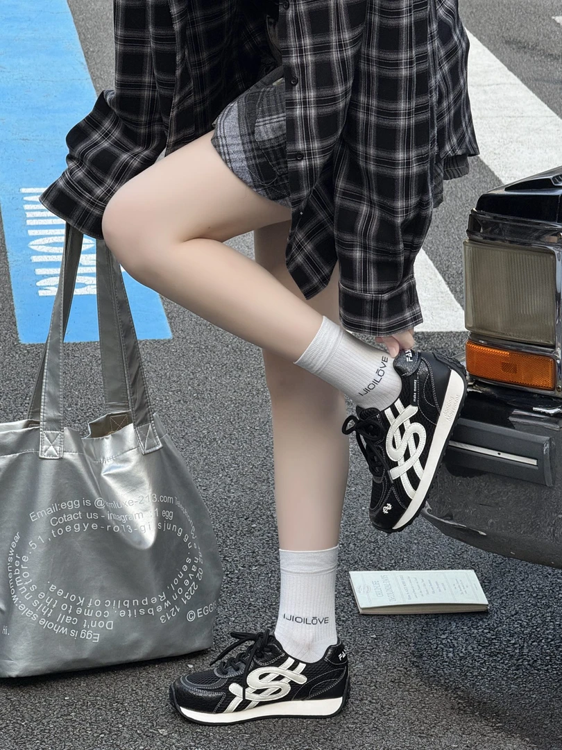 【郭幂幂】539620透气秋季压花皮德训鞋时尚休闲鞋时尚秋冬白色情侣