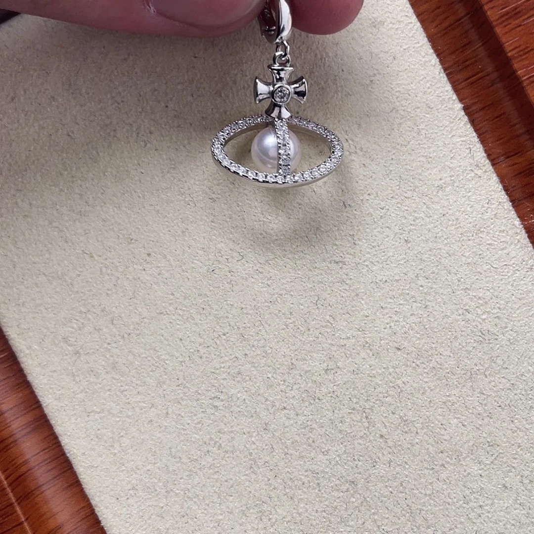 海水珍珠吊坠(不含链)银S925镶嵌